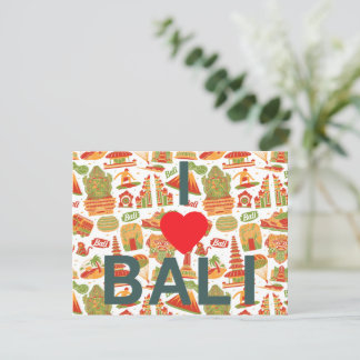 I Liebe Bali : Eine Postkarte aus dem Paradies