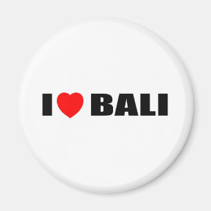 I Liebe Bali, Indonesien Magnet