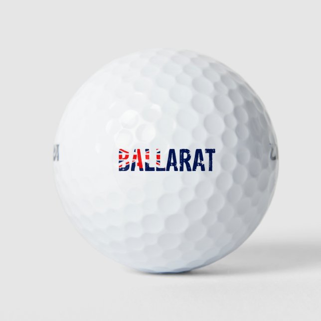 I Liebe Ballarat Australia Golfball (Vorderseite)