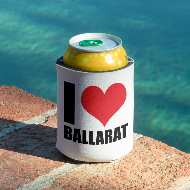I Liebe Ballarat Dosenkühler (In Situ Pool)