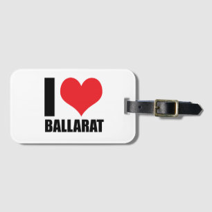 I Liebe Ballarat Gepäckanhänger