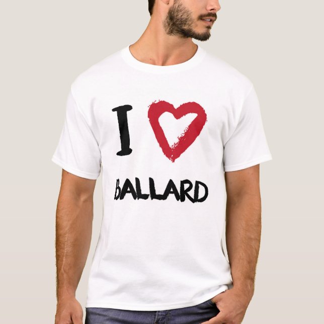 I Liebe Ballard T-Shirt (Vorderseite)