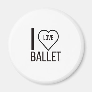 I LIEBE BALLET MAGNET