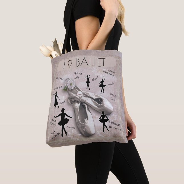 I Liebe Ballet Tasche (Von Nahem)