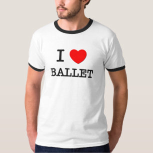 I Liebe-Ballett T-Shirt