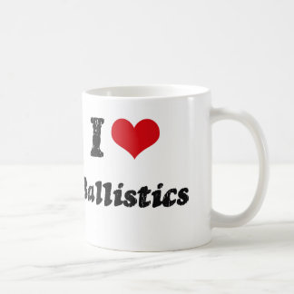 I Liebe BALLISTIK Kaffeetasse