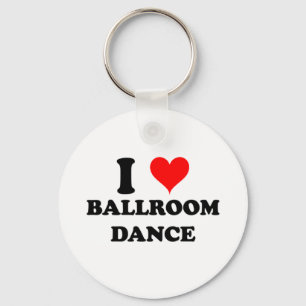 I Liebe-Ballsaal-Tanz Schlüsselanhänger