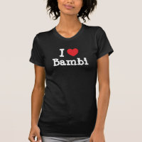 I Liebe Bambi-T - Shirt