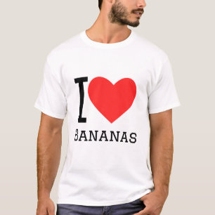 I Liebe Bananen T-Shirt