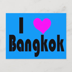 I Liebe Bangkok Thailand Postkarte