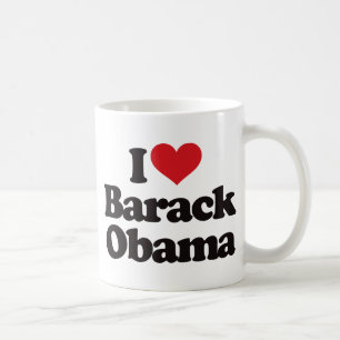 I Liebe Barack Obama Kaffeetasse