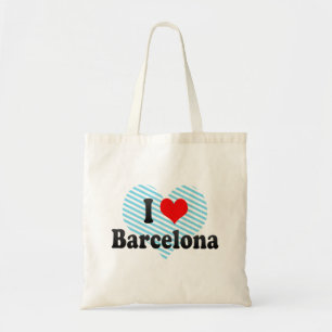 I Liebe Barcelona, Spanien Tragetasche