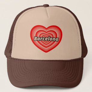 I Liebe Barcelona Truckerkappe