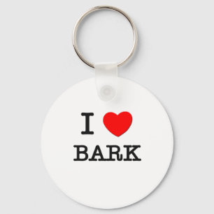 I Liebe Bark Schlüsselanhänger