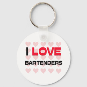 I LIEBE BARKEEPER SCHLÜSSELANHÄNGER