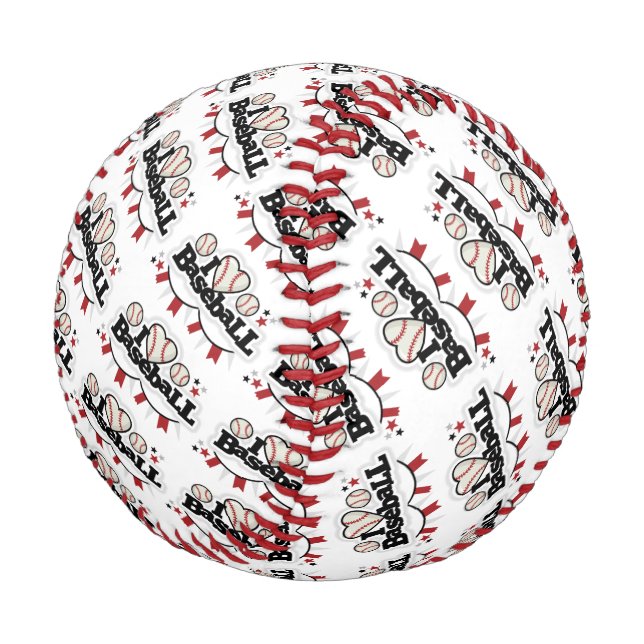 I Liebe Baseball (Schrägansicht)