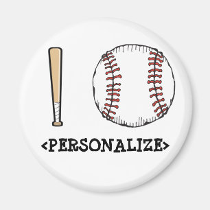 I Liebe (Baseball),<PERSONALIZE> Magnet