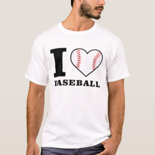 I Liebe Baseball T-Shirt