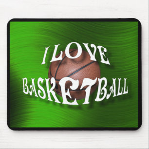 I LIEBE BASKETBALL-MOUSEPAD MOUSEPAD