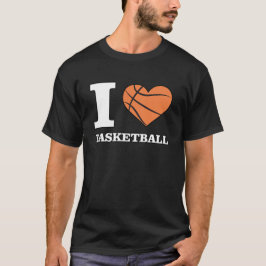 I Liebe Basketball T-Shirt
