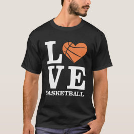 I Liebe Basketball T-Shirt