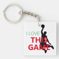 I Liebe Basketballspiel