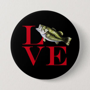 I Liebe Bass Button