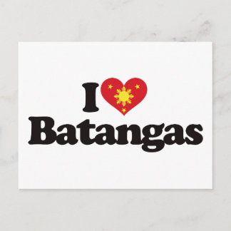 I Liebe Batangas Postkarte