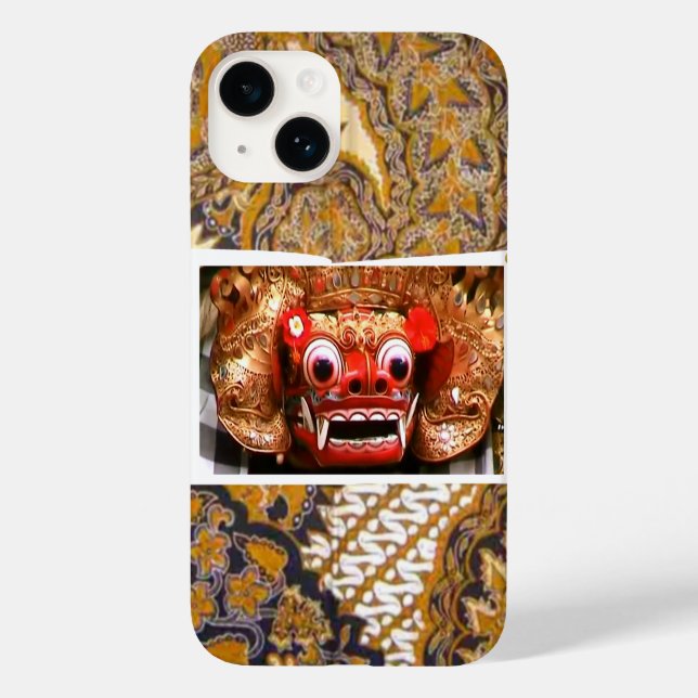 I Liebe Batik iPhone Case (Rückseite)