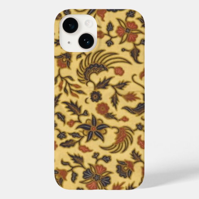 I Liebe Batik iPhone Case (Rückseite)