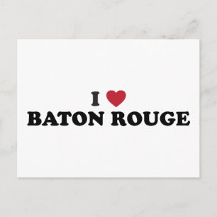 I Liebe Baton Rouge Louisiana Postkarte