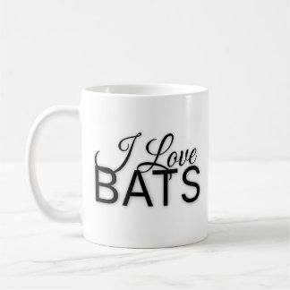 I Liebe BATS Kaffee Tasse