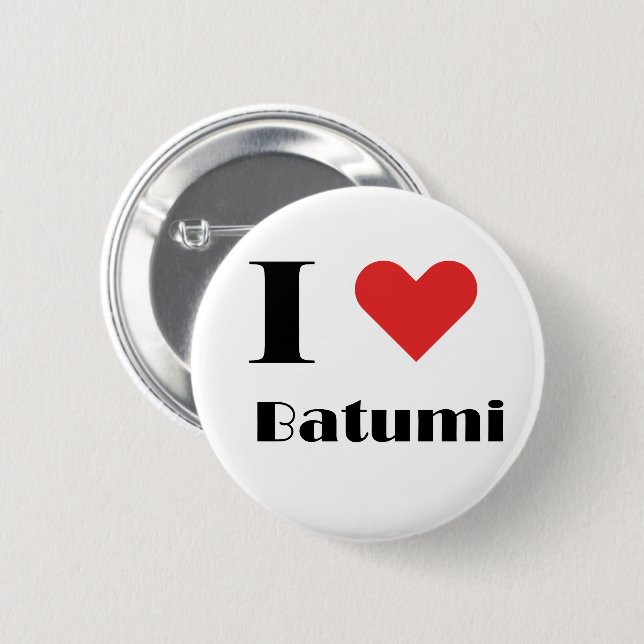 I Liebe Batumi Button (Vorne & Hinten)