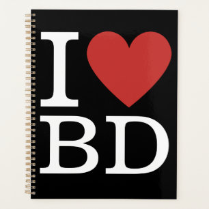I ❤️ Liebe BD - Gebäude Department Planer
