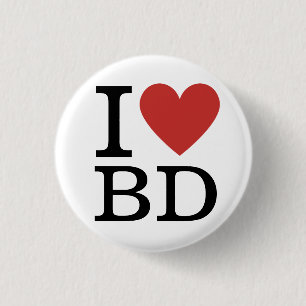I ❤️ Liebe BD - Geschäftsentwicklung Button