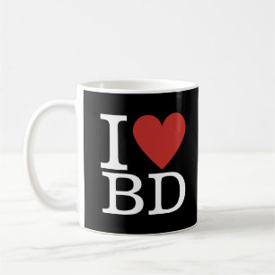 I ❤️ Liebe BD - Tasse der Gebäude-Abteilung