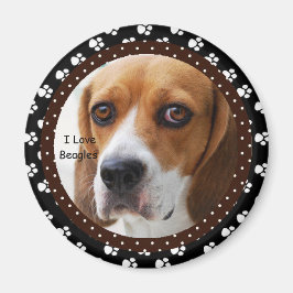 I Liebe Beagle Magnet