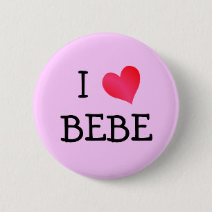 I Liebe Bebe Button