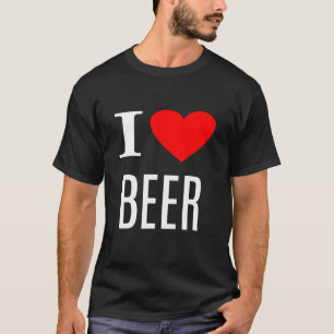 I Liebe Beer - Bier T-Shirt