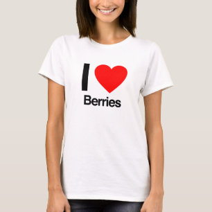 i Liebe Beeren T-Shirt