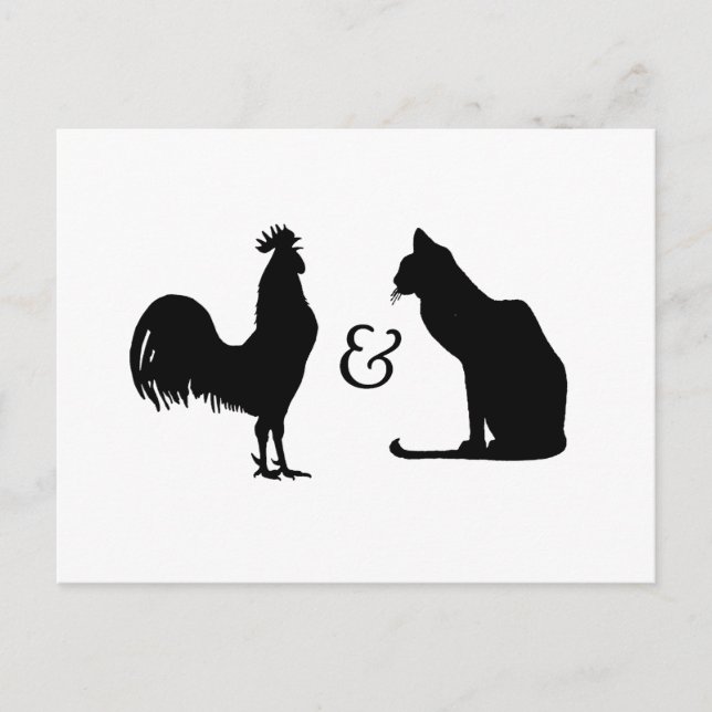 I Liebe beide Postkarte (Vorderseite)