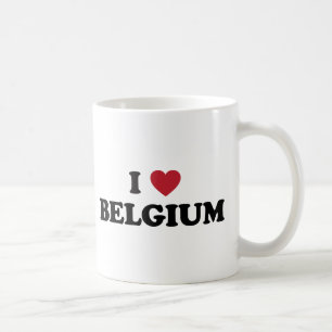 I Liebe Belgien Kaffeetasse