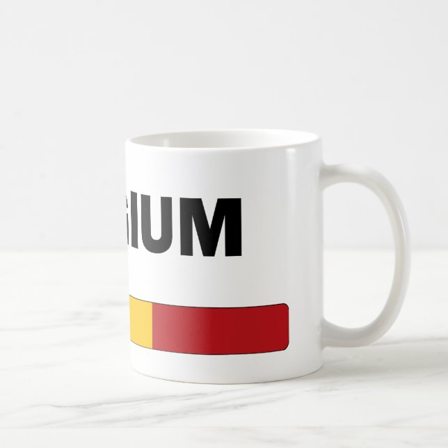 I Liebe Belgien Kaffeetasse (Rechts)