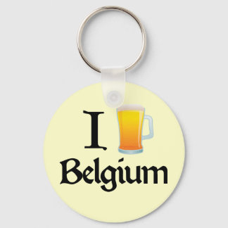 I Liebe Belgien Schlüsselanhänger