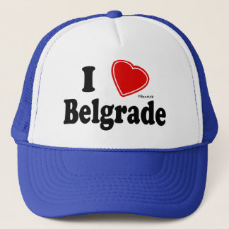 I Liebe Belgrad Truckerkappe