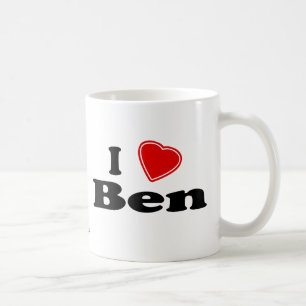 I Liebe Ben Kaffeetasse