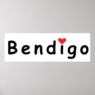 I Liebe Bendigo Poster