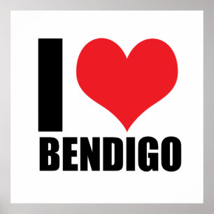 I Liebe Bendigo Poster