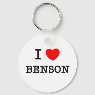 I Liebe Benson Schlüsselanhänger