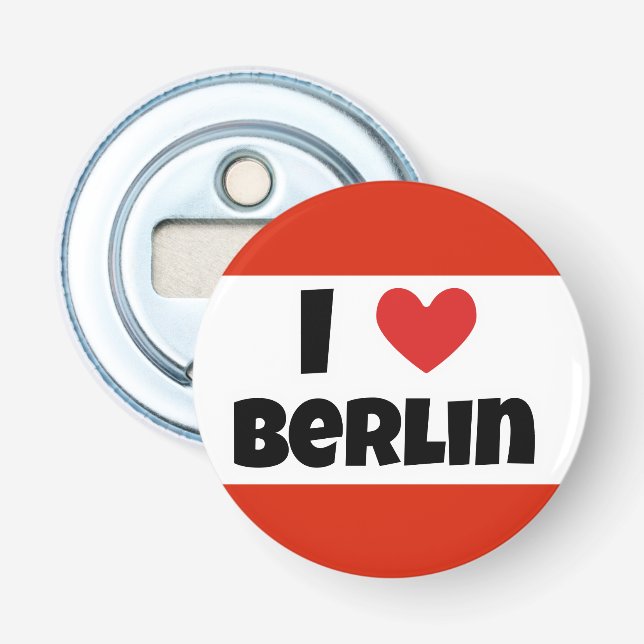 I Liebe Berlin Flaschenöffner (Vorderseite)